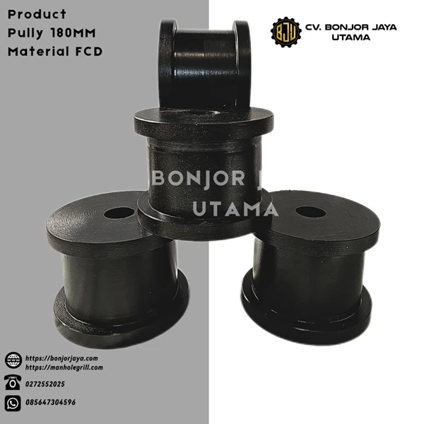 PULLEY BESI Pulley 180MM Material FCD