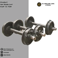 SET RODA LORI KAPASITAS 7,5 TON